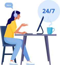 24/7 Support Team